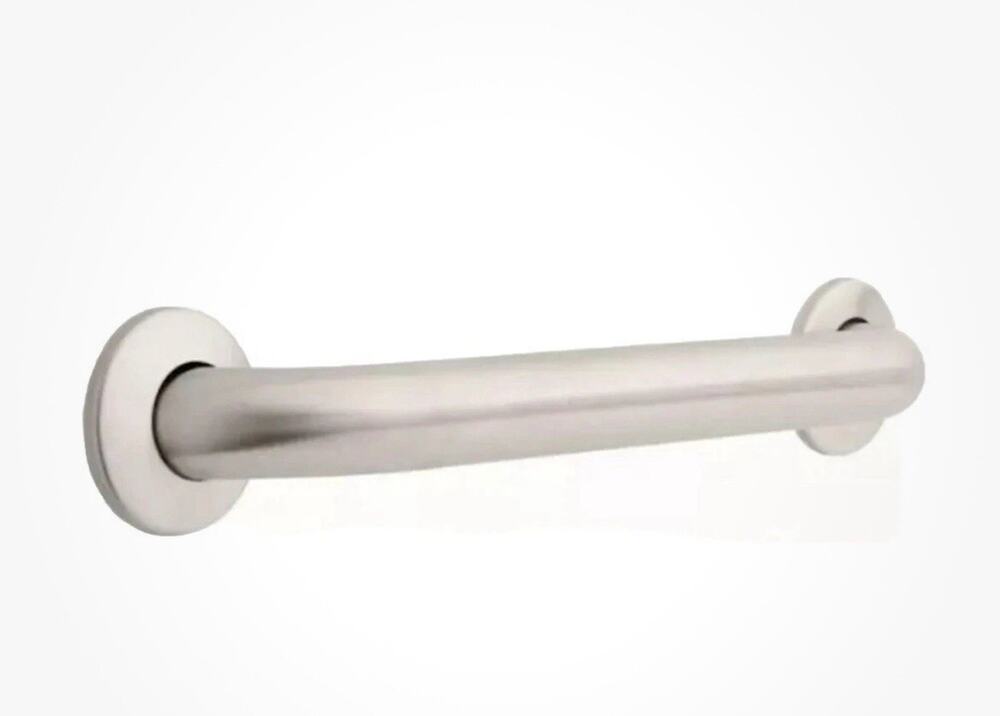 18" ADA Grab Bar, Concealed Screw Bathtub Safety Handle, Stainless Steel, 1 Pack